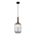 Italux Antiola 1xE27 Wisząca Mosiężny PND-5588-1L-BRO+CL
