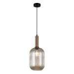 Italux Antiola 1xE27 Wisząca Mosiężny PND-5588-1L-BRO+AMB