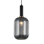 Italux Antiola 1xE27 Wisząca Czarny PND-5588-1L-BK+SG