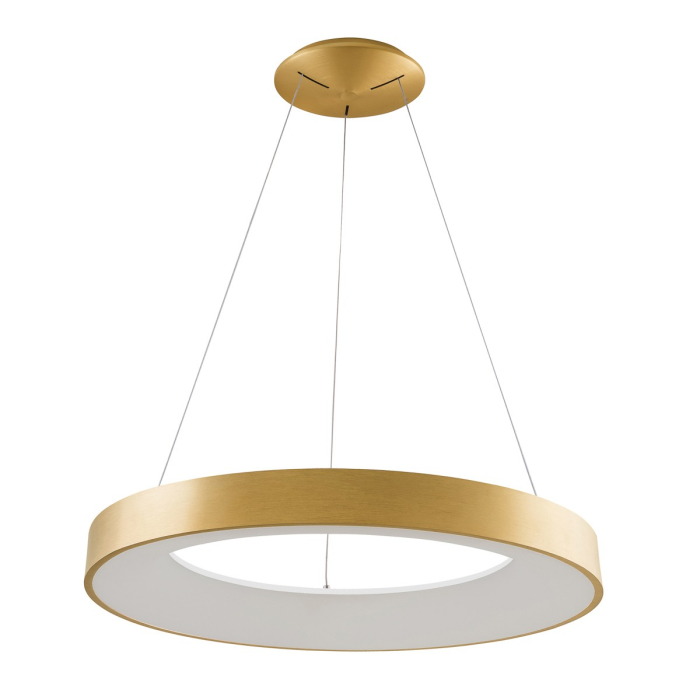 Italux Giulia LED 80W 4400lm 3000K Wisząca Złoty Szczotkowany 5304-880RP-GD-3