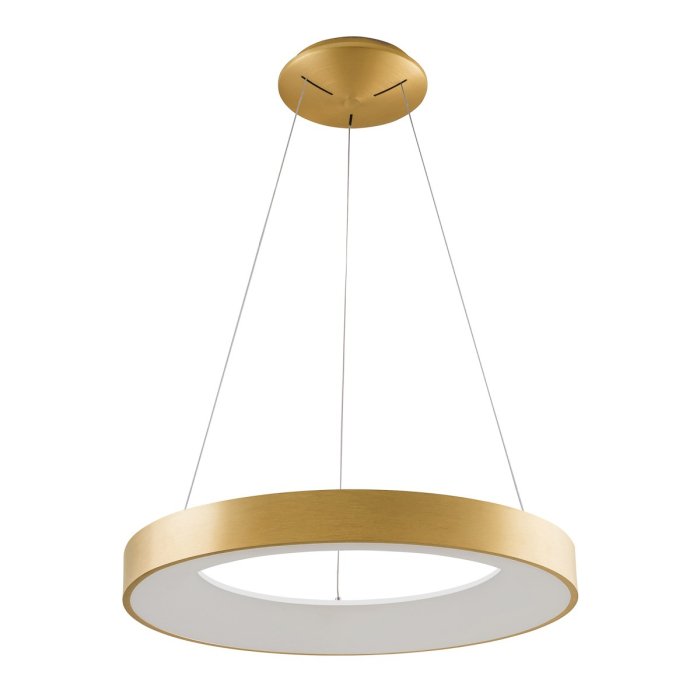 Italux Giulia LED 50W 2750lm 3000K Wisząca Złoty Szczotkowany 5304-850RP-GD-3