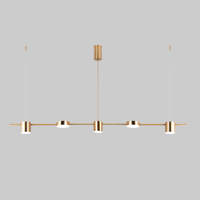 Italux Remdal LED 30W 2300lm 3000K Wisząca Mosiężny PND-16374-5-COP-GD-3K