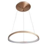 Italux Morfi LED 48W 2640lm 3000K Wisząca Brązowe Złoto Szczotkowane 5355-848ROP-GB-3