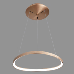 Italux Morfi LED 48W 2640lm 3000K Wisząca Brązowe Złoto Szczotkowane 5355-848ROP-GB-3