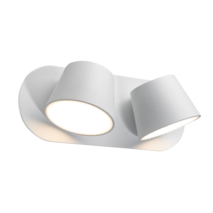 Italux Kuola LED 12W 440lm 3000K Kinkiet Biały MB1350-2 WH