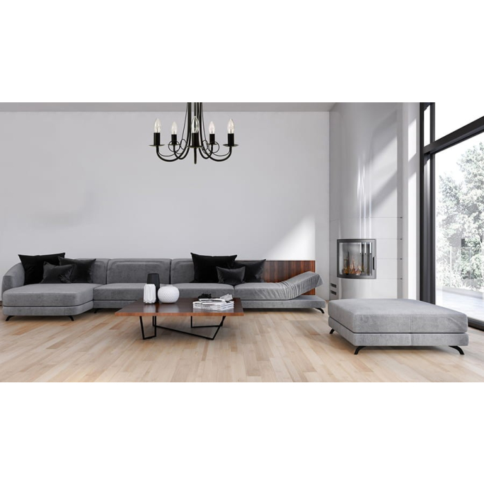 Light Prestige Perła 3 wisząca czarna 3xE14 czarny LP-020/3P black