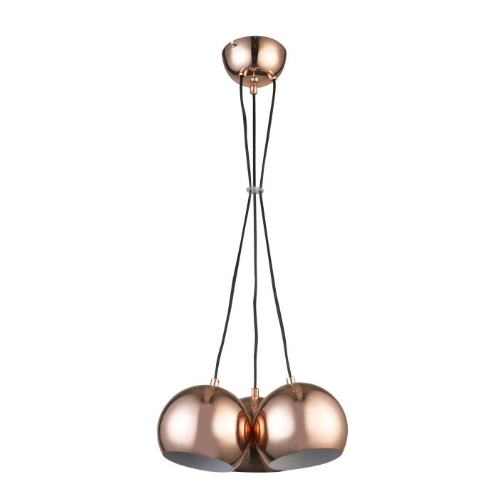 Light Prestige Rame 3 wisząca 3xE14 miedziany LP-2014/3P