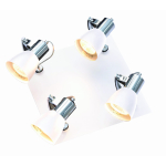 Light Prestige Rawenna 1 kinkiet czarny 1xGU10 czarny, srebrny LP-727/1W czarny