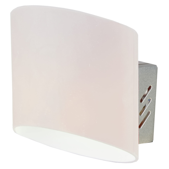 Light Prestige Saragossa kinkiet czerwony 1xG9 biały, srebrny LP-B 1111/1 czer.