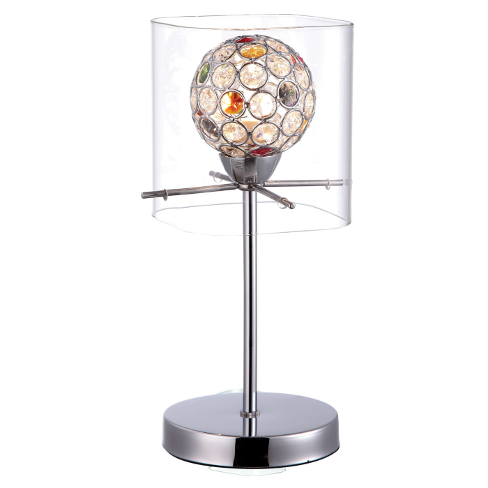 Light Prestige Spark 1 wisząca transparentna 1xG9 srebrny, transparentny LP-5193/1P transp