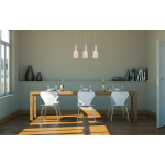 Light Prestige Zara 1 wisząca 1xE14 srebrny, transparentny LP-5221/1P