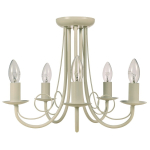 Light Prestige Perła 5 wisząca biała 5xE14 biały LP-020/5P white