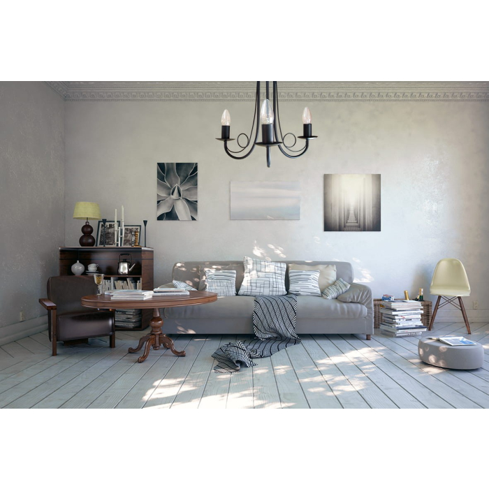 Light Prestige Perła kinkiet czarna 1xE14 czarny LP-020/1W black