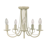 Light Prestige Perła 5 wisząca czarna 5xE14 czarny LP-020/5P black