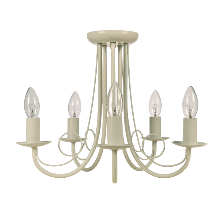 Light Prestige Perła 5 wisząca czarna 5xE14 czarny LP-020/5P black