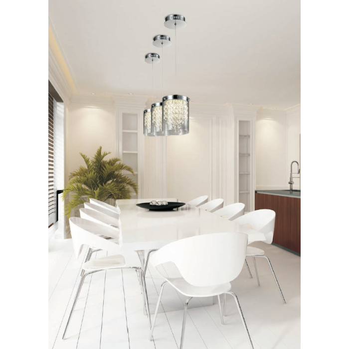Light Prestige Cantos 1 wisząca LED transparentny LP-1114/1P