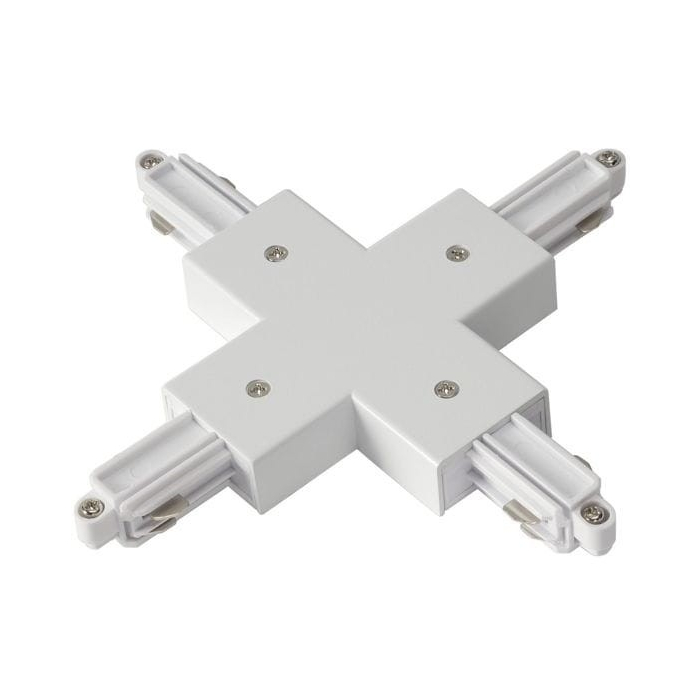Light Prestige Łącznik biały  do szynoprzewodów 1F biały LP-554 WH