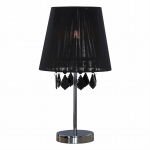 Light Prestige Mona biurkowa czarna mała E27  LP-5005/1TS czarna