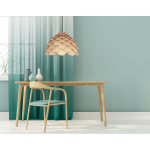 Light Prestige BURGO wisząca duża E27 drewna LP-101335/1P L