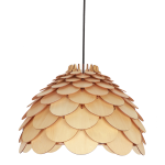 Light Prestige BURGO wisząca mała E27 drewna LP-101335/1P S