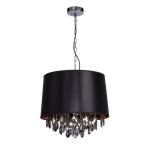 Light Prestige VIGO wisząca czarna E27 czarny, złoty LP-0412/1P BK