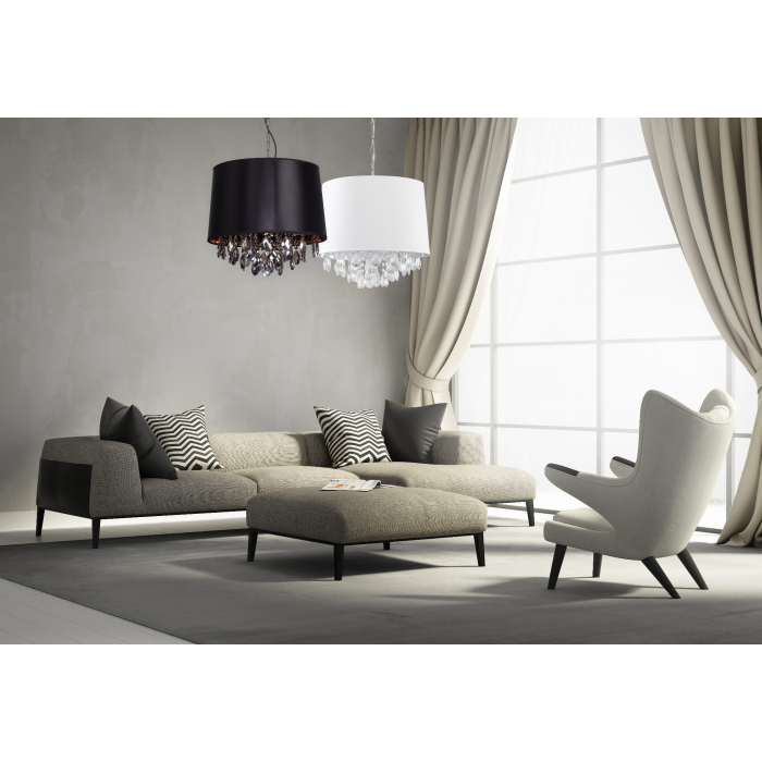 Light Prestige VIGO wisząca czarna E27 czarny, złoty LP-0412/1P BK