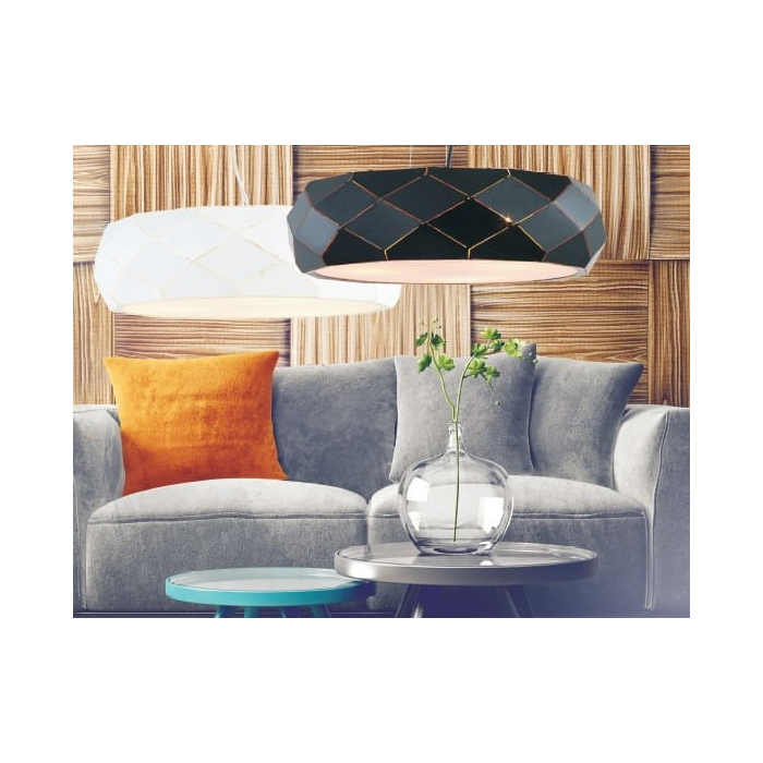 Light Prestige Reus wisząca biała E27 biały LP-8069/1P WH