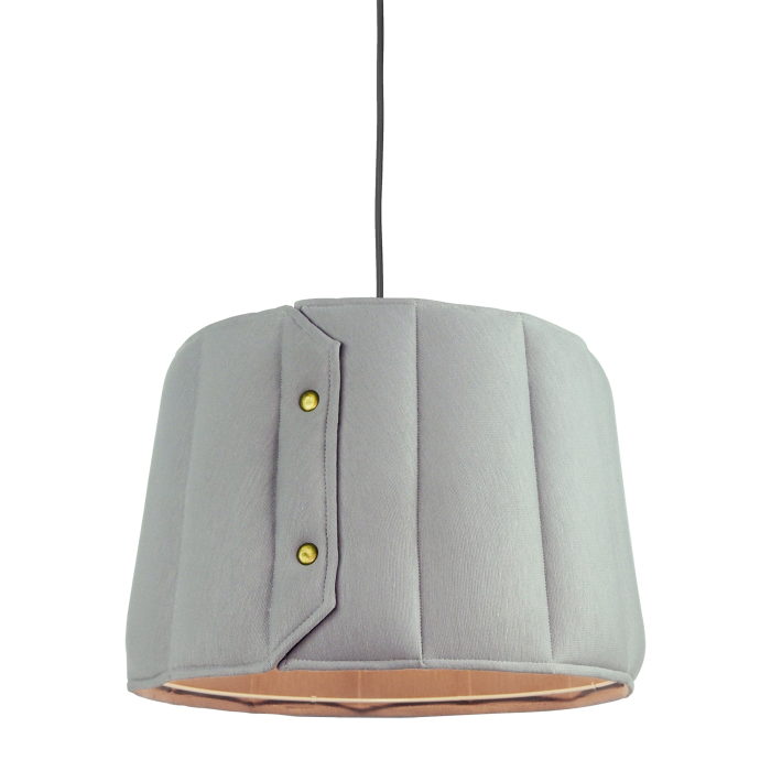Light Prestige Vitoria wisząca mała E27 szary LP-6030/1P S