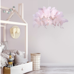 Light Prestige Farfalla 1 wisząca ciemny róż E27 ciemny róż LP-3439/1P dark pink