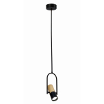 Light Prestige Bovino 1 wiszaca GU10 czarny/ brązowy LP-1111/1P
