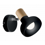 Light Prestige Arezzo kinkiet czarny E14 czarny LP-1420/1W BK