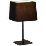 Light Prestige Marbella biurkowa czarna E27 czarny LP-332/1T BK