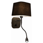 Light Prestige Marbella kinkiet czarny  E14 czarny LP-332/1W BK