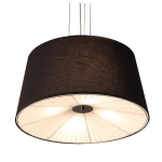Light Prestige Bali wisząca czarna E27 czarny LP-1322/1P BK