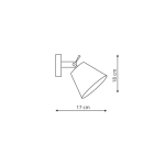 Light Prestige Bali kinkiet biały E14 biały LP-5031/1W WH