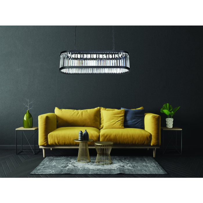 Light Prestige Galaxy wisząca E27 czarny LP-8527/5P