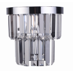 Light Prestige Vetro kinkiet E14 transparentny/chrom LP-2910/1W