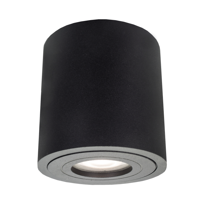Light Prestige Faro XL oprawa natynkowa czarna IP65 GU10 czarny LP-6510/1SM XL BK