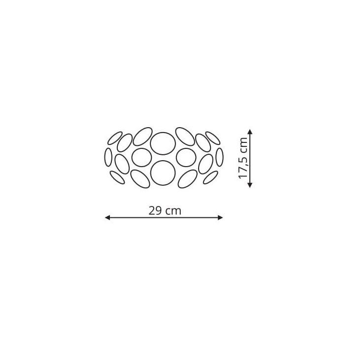 Light Prestige Ferrara kinkiet E14 chrom LP-17060/1W