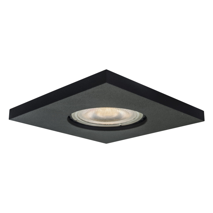 Light Prestige Lagos oczko podtynkowe kwadratowe czarne IP65 GU10 czarny LP-440/1RS BK square