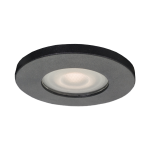 Light Prestige Lagos oczko podtynkowe okrągłe czarne IP65 GU10 czarny LP-440/1RS BK
