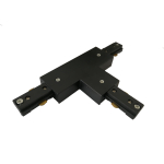 Light Prestige Łącznik T czarny do szynoprzewodów 1F czarny LP-553 BK