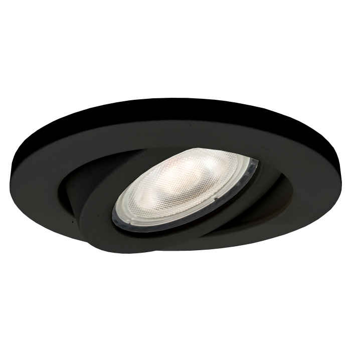 Light Prestige Lagos oczko podtynkowe okrągłe ruchome czarne IP20 GU10 czarny LP-440/1RS BK movable