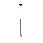Light Prestige Arizona wisząca czarny/zloty GU10 czarny + złoty LP-074/1P BK/GD