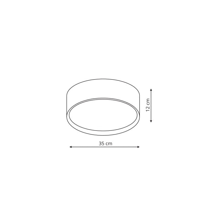 Light Prestige Hudson plafon biały LED biały LP-043/1C WH