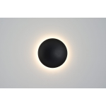 Light Prestige Platillo plafon średni czarny LED czarny LP-8102/1C-12W BK