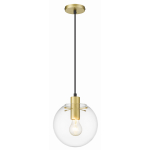 Light Prestige Puerto wisząca mała złota E27 złoty LP-004/1P S GD
