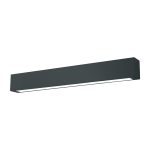 Light Prestige Ibros sufitowy czarny średni 18W 3000K IP44 LED czarny LP-7001/1C BK-63 18/3