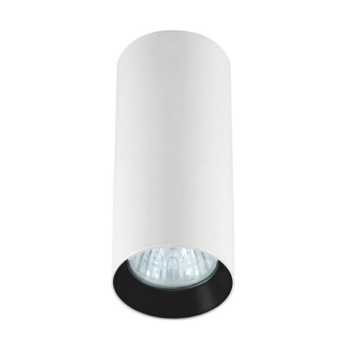 Light Prestige Manacor oczko białe z czarnym ringiem 17 cm GU10 biały LP-232/1D - 170 WH/BK