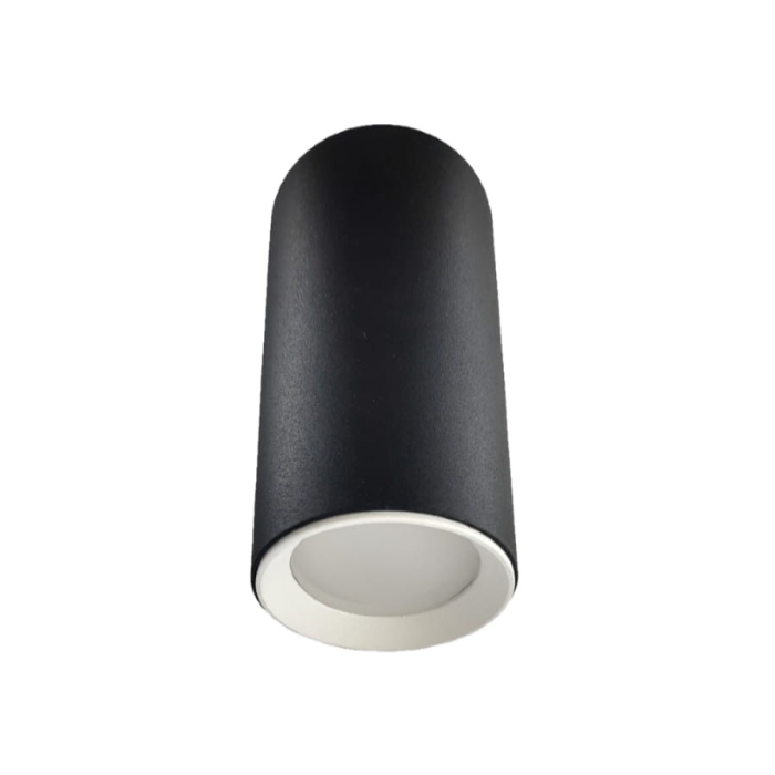 Light Prestige Manacor oczko czarne z białym ringiem 13 cm  GU10 czarny LP-232/1D - 130 BK/WH